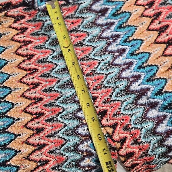 Becca By Rebecca Virtue Sundown Multi Color Split Leg Swim Cover-Up Pants Sz L - Picture 12 of 13